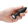 Ouch! Plug Bijou Silicone Cone Diamond 9 x 3 cm